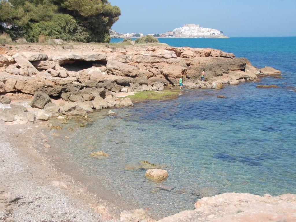 Apartamento Dos Terrazas, Vistas Al Mar. Piscina Peñíscola المظهر الخارجي الصورة