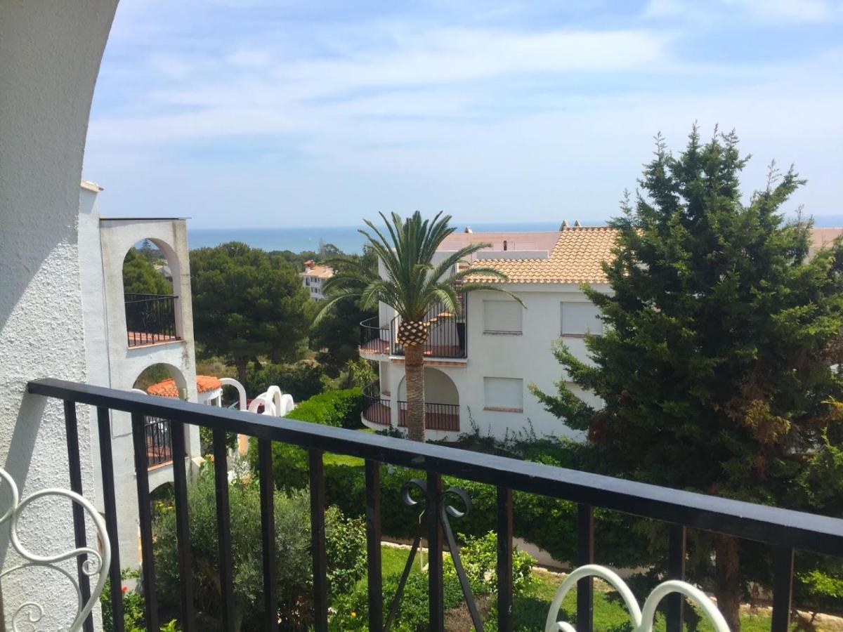 Apartamento Dos Terrazas, Vistas Al Mar. Piscina Peñíscola المظهر الخارجي الصورة