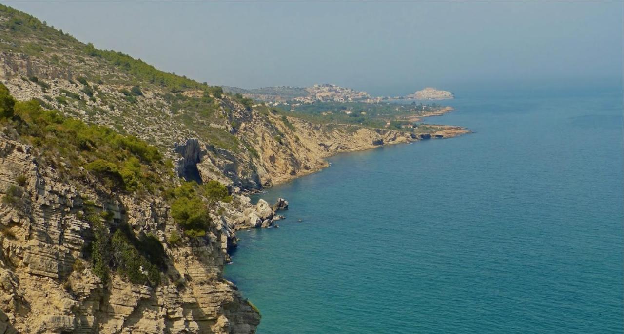 Apartamento Dos Terrazas, Vistas Al Mar. Piscina Peñíscola المظهر الخارجي الصورة